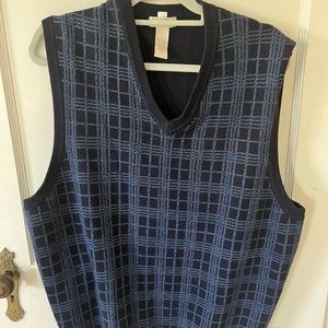 Dockers Plaid Men's sweater vest size XXL